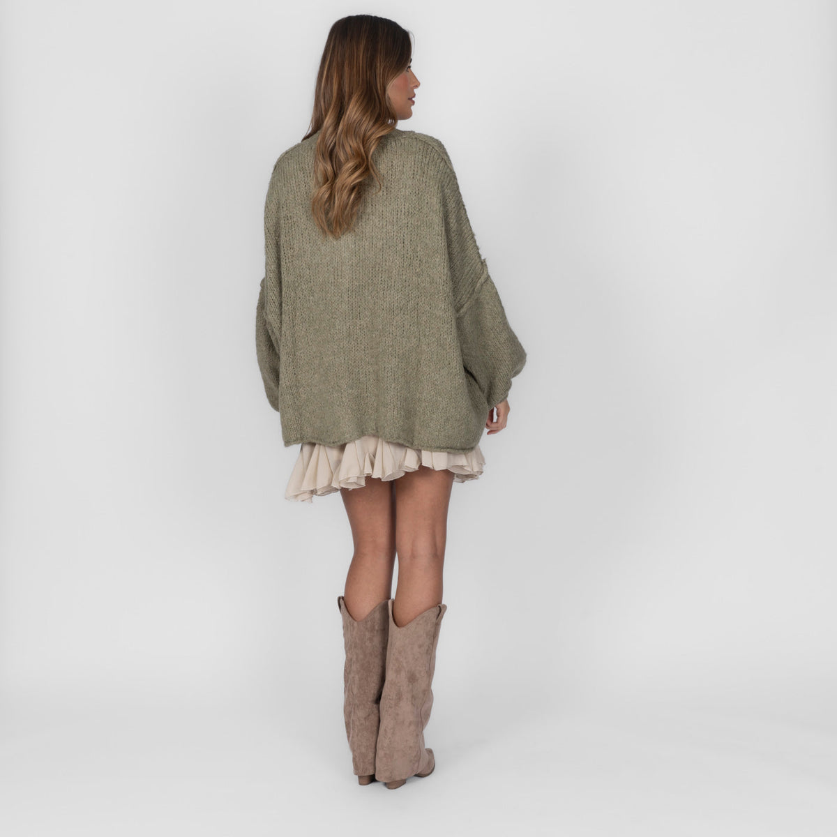 Cárdigan oversize “CozyGlam”