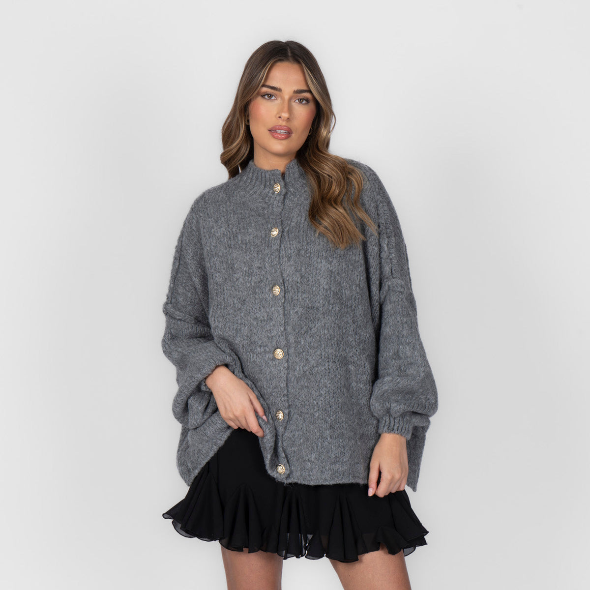 Cárdigan oversize “CozyGlam”