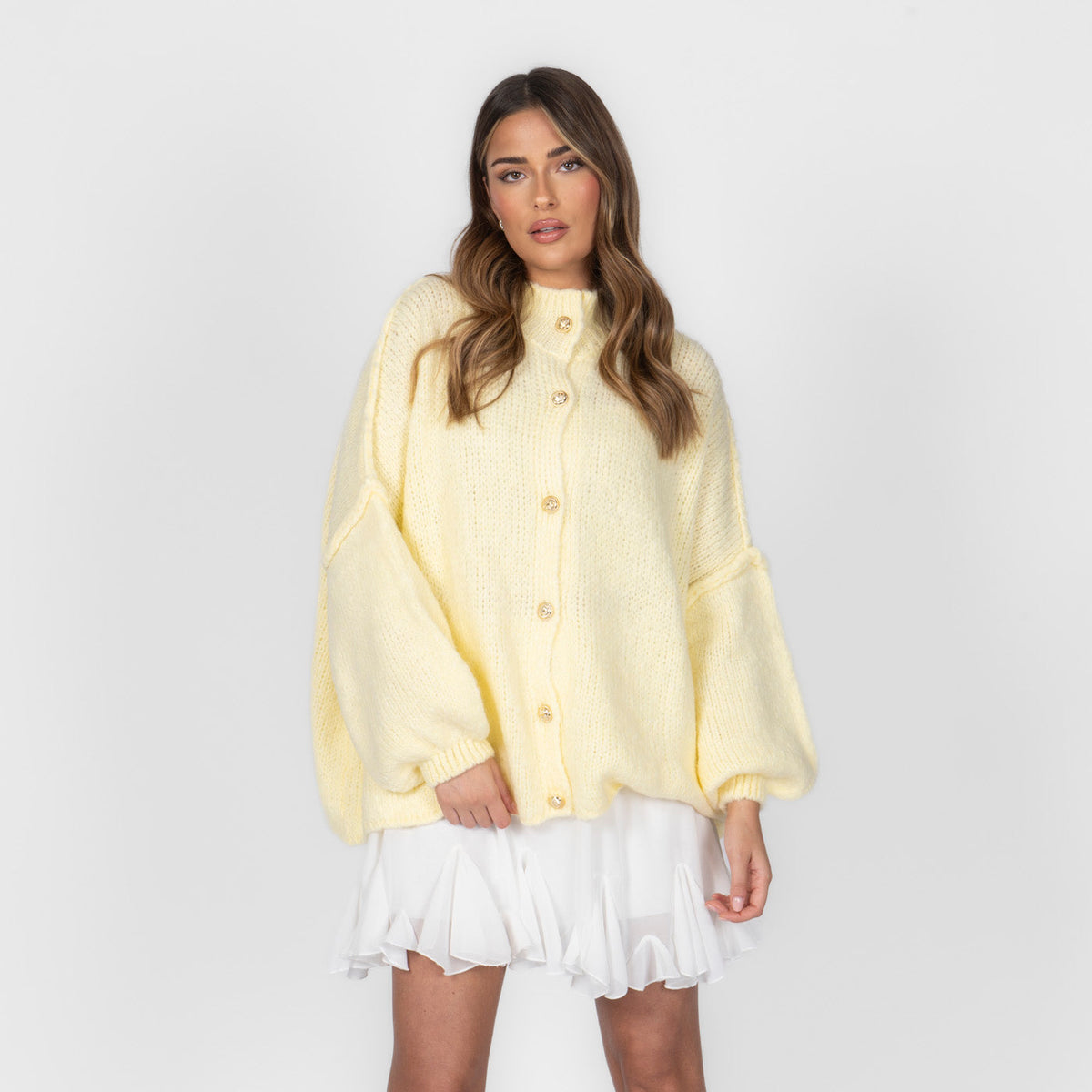 Cárdigan oversize “CozyGlam”