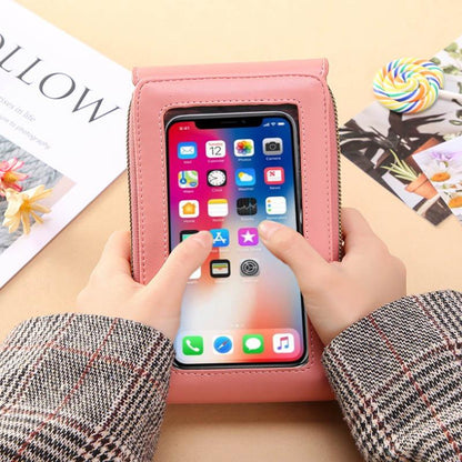Bandolera para mujer con pantalla táctil