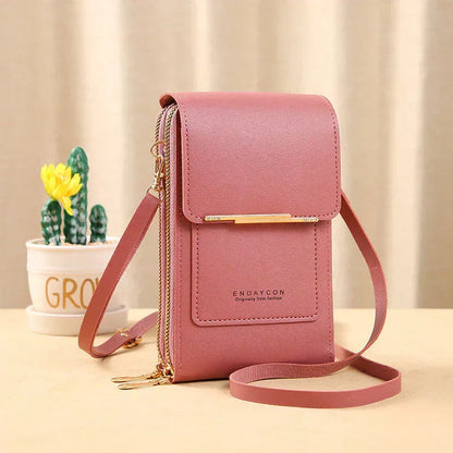 Bandolera para mujer con pantalla táctil
