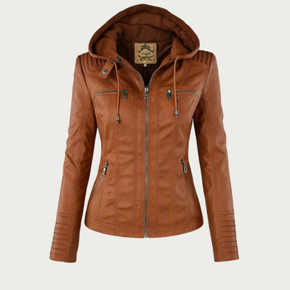 varella| Chaqueta de Cuero Robusta y Elegante
