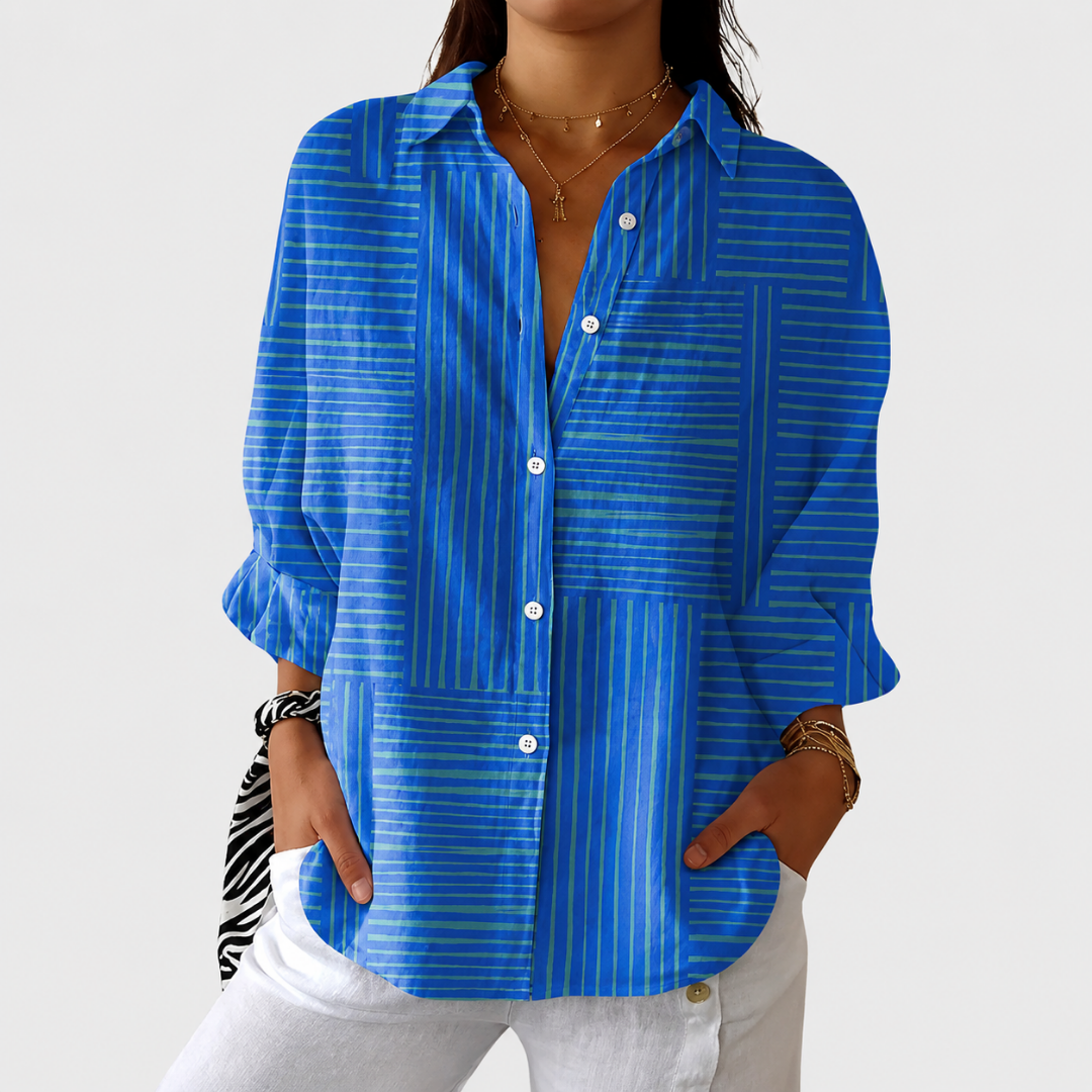 Blusa Estampada Ligera y Colorida