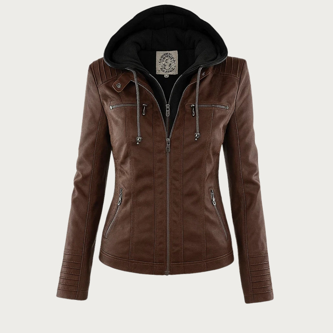 varella| Chaqueta de Cuero Robusta y Elegante
