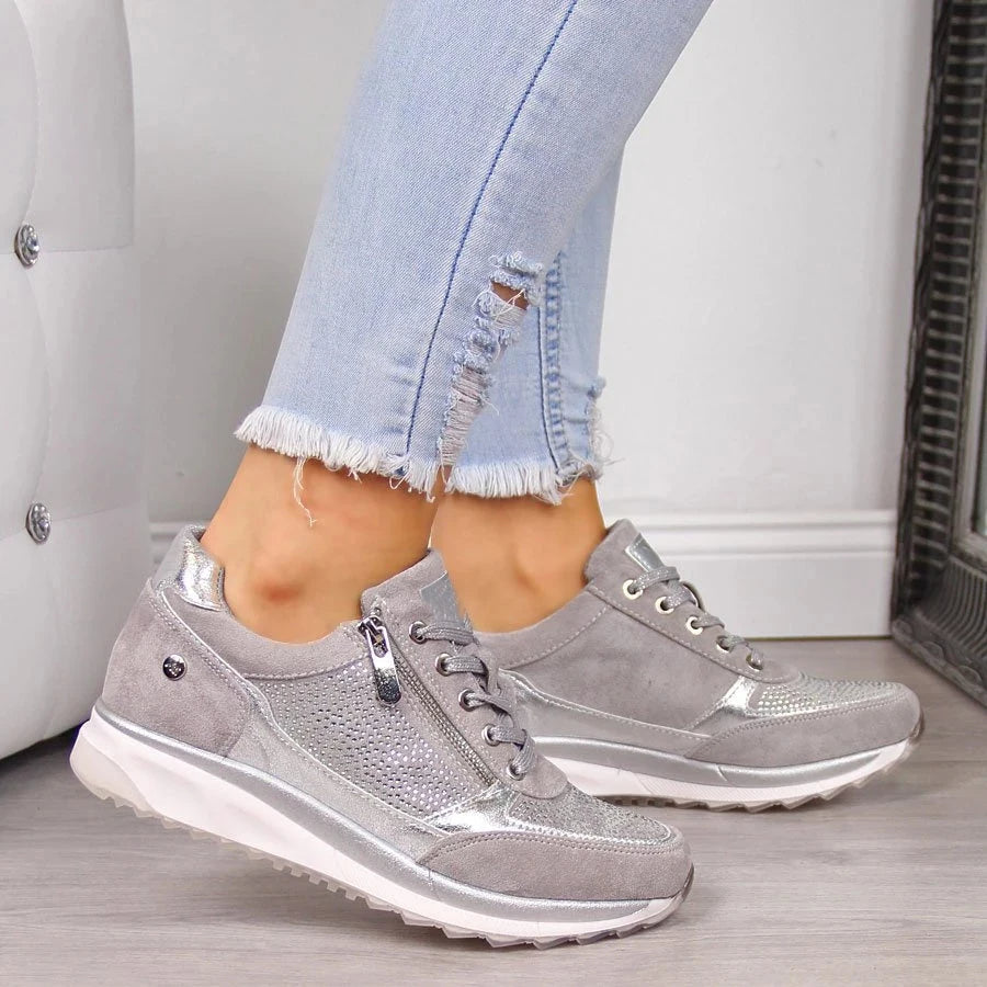 LEYRE | Zapatos Cómodos con Cremallera
