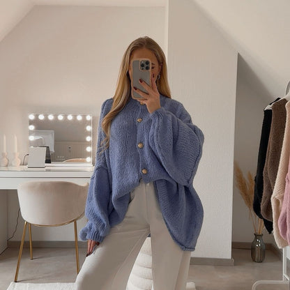 Cárdigan oversize “CozyGlam”