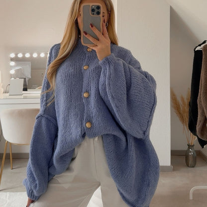 Cárdigan oversize “CozyGlam”