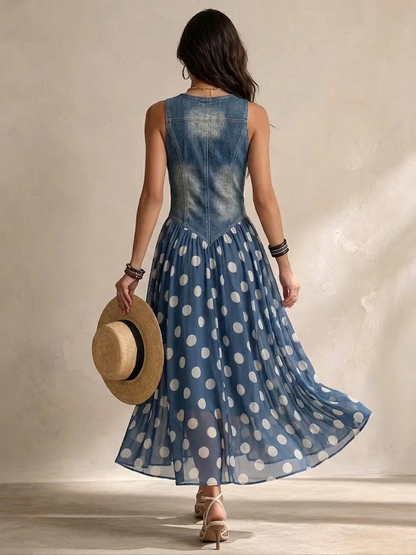 Vestido Maxi Vaquero