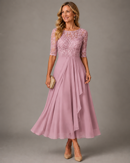 Vestido Midi Drapad