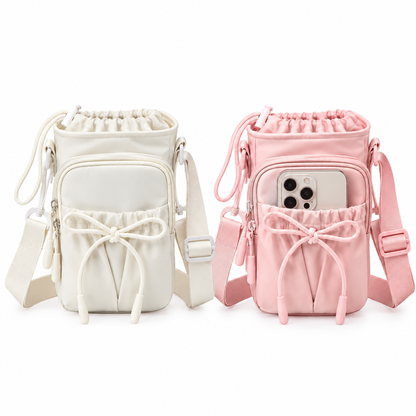 Bolso Diario para Mujer con Porta Botella