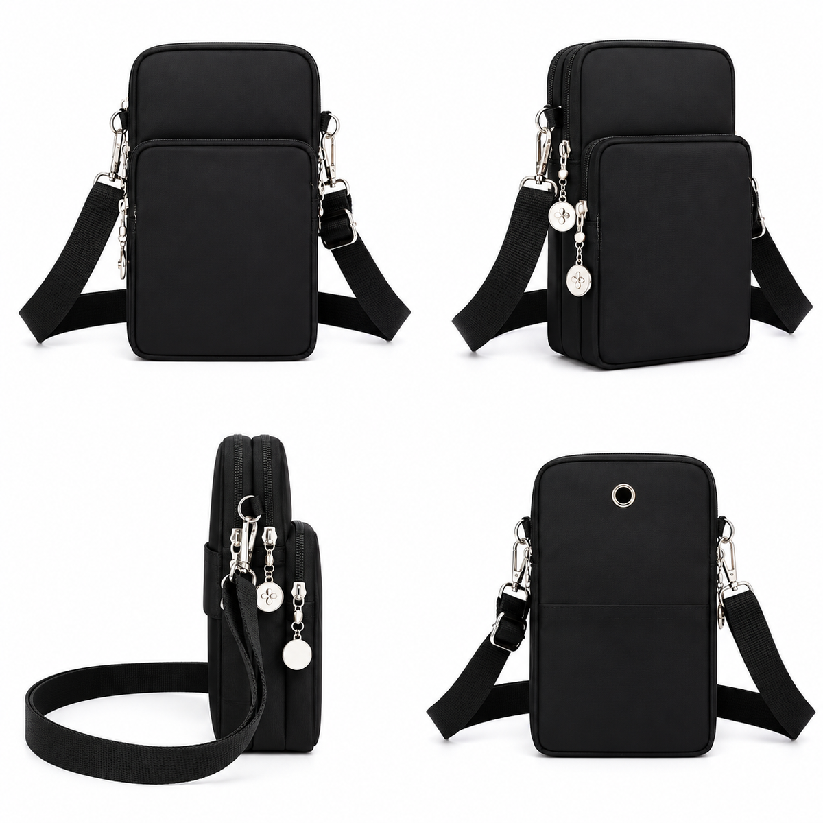 Bolso Bandolera de Nailon Impermeable para Mujer – Ligero, Práctico y Versátil
