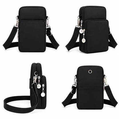 Bolso Bandolera de Nailon Impermeable para Mujer – Ligero, Práctico y Versátil