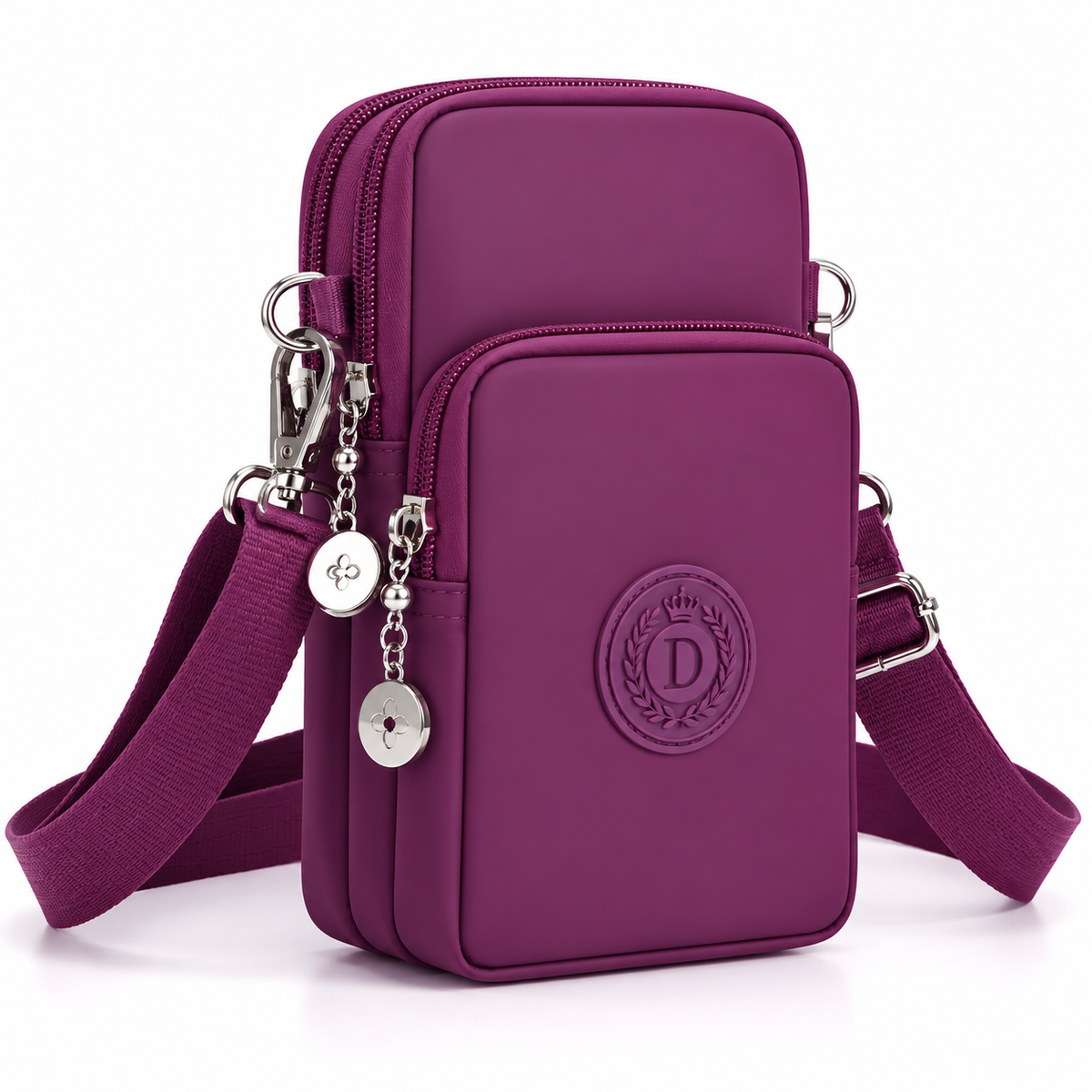 Bolso Bandolera de Nailon para Mujer – Compacto, Ligero y Práctico