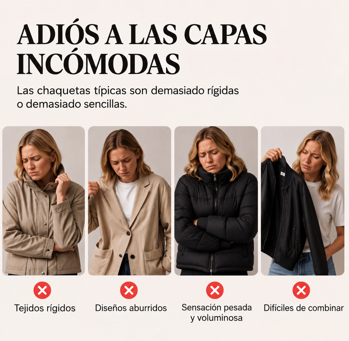 Camisa de mujer con mezcla de punto de canalé y denim