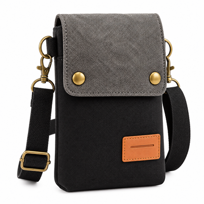 Bolso de Lona para Mujer con 3 Compartimentos
