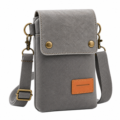 Bolso de Lona para Mujer con 3 Compartimentos
