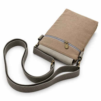 Bolso de Lona para Mujer con 3 Compartimentos