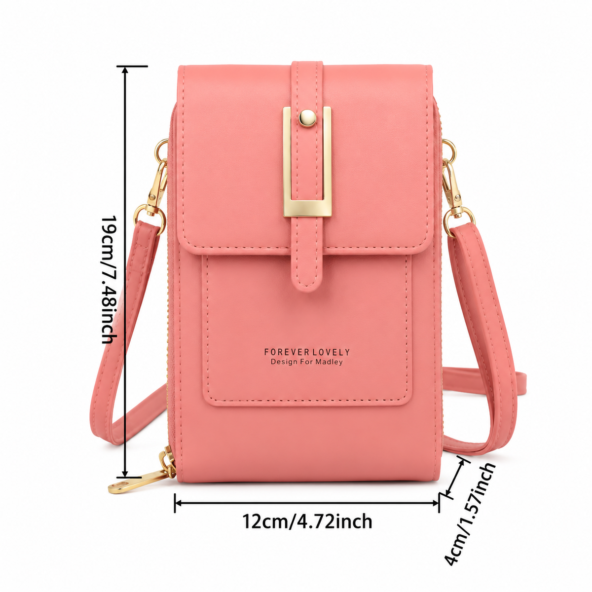 Bolso Bandolera con Pantalla Táctil para Teléfono