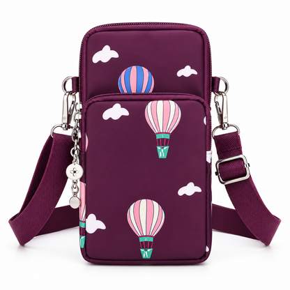 Bolso Bandolera de Nailon para Mujer – Compacto, Ligero y Práctico
