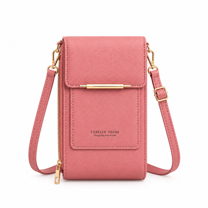 Bandolera para mujer con pantalla táctil