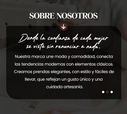 Elegante conjunto de 3 piezas con cárdigan largo, top y pantalón.