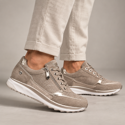 LEYRE | Zapatos Cómodos con Cremallera