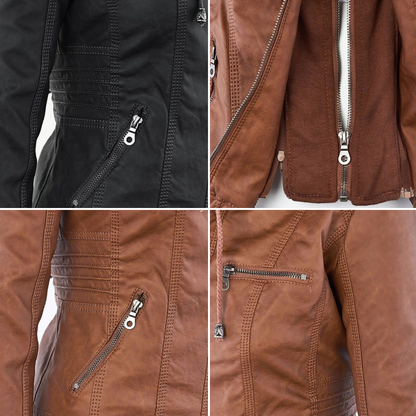 varella| Chaqueta de Cuero Robusta y Elegante