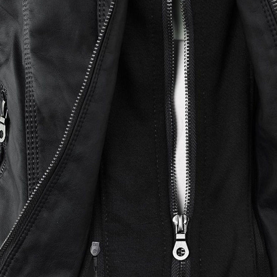 varella| Chaqueta de Cuero Robusta y Elegante