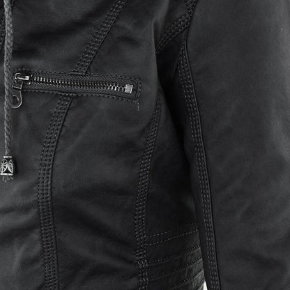 varella| Chaqueta de Cuero Robusta y Elegante
