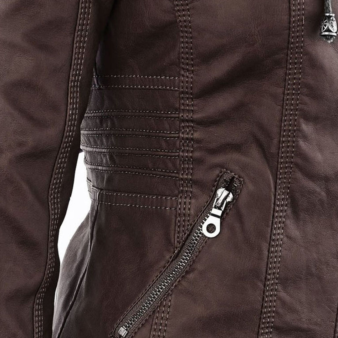 varella| Chaqueta de Cuero Robusta y Elegante