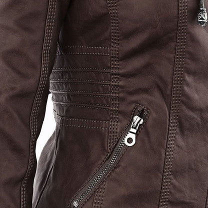 varella| Chaqueta de Cuero Robusta y Elegante