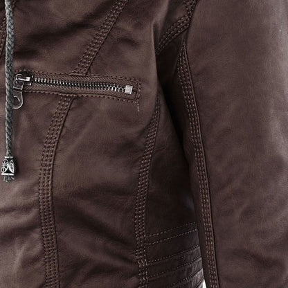 varella| Chaqueta de Cuero Robusta y Elegante