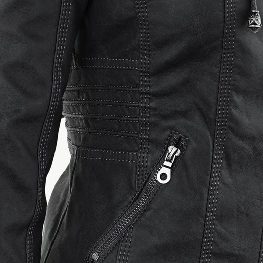 varella| Chaqueta de Cuero Robusta y Elegante
