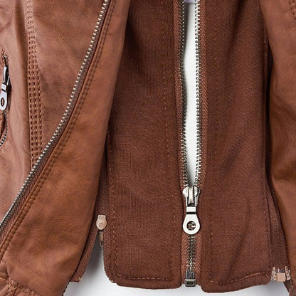 varella| Chaqueta de Cuero Robusta y Elegante