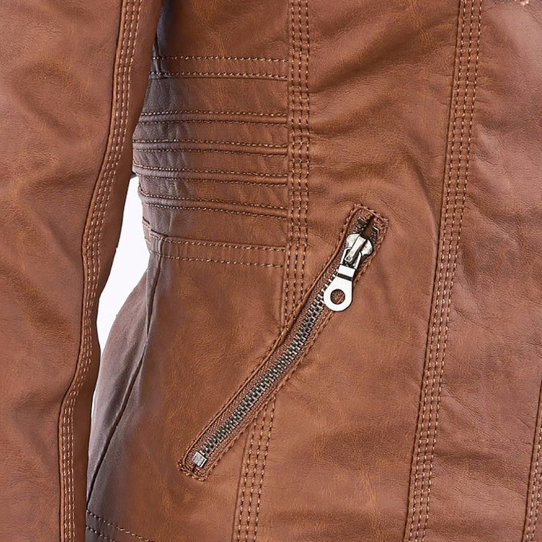 varella| Chaqueta de Cuero Robusta y Elegante