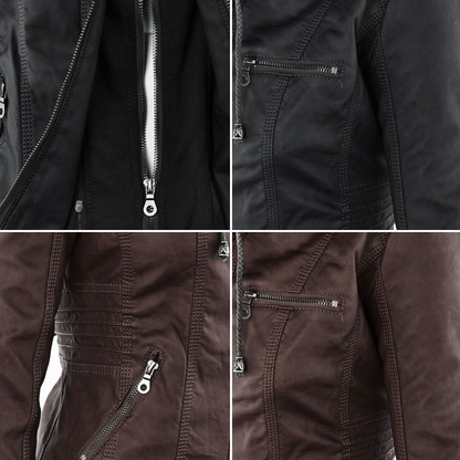 varella| Chaqueta de Cuero Robusta y Elegante