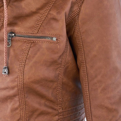 varella| Chaqueta de Cuero Robusta y Elegante