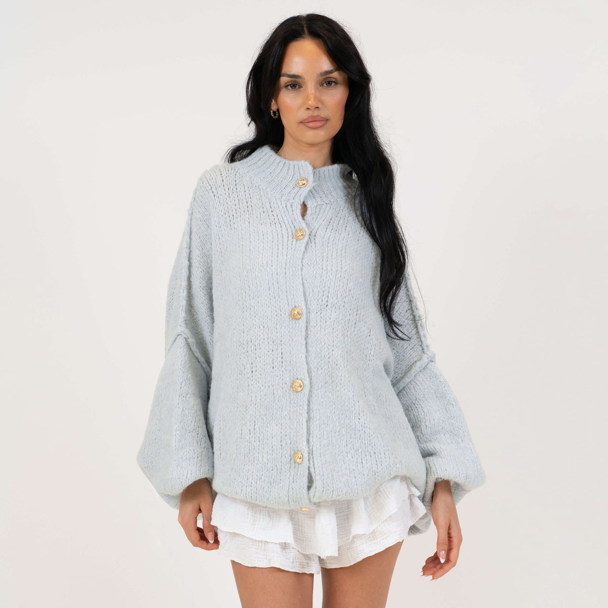 Cárdigan oversize “CozyGlam”