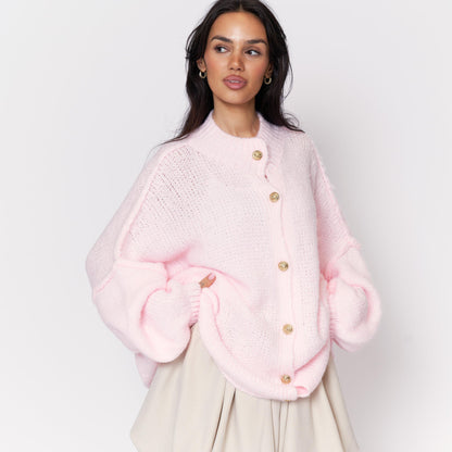 Cárdigan oversize “CozyGlam”
