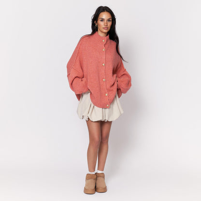 Cárdigan oversize “CozyGlam”