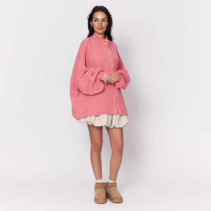 Cárdigan oversize “CozyGlam”