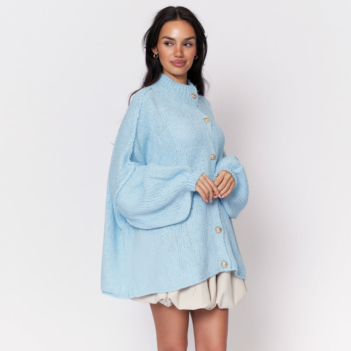 Cárdigan oversize “CozyGlam”