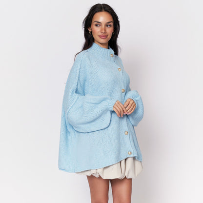 Cárdigan oversize “CozyGlam”