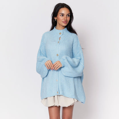 Cárdigan oversize “CozyGlam”