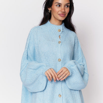 Cárdigan oversize “CozyGlam”