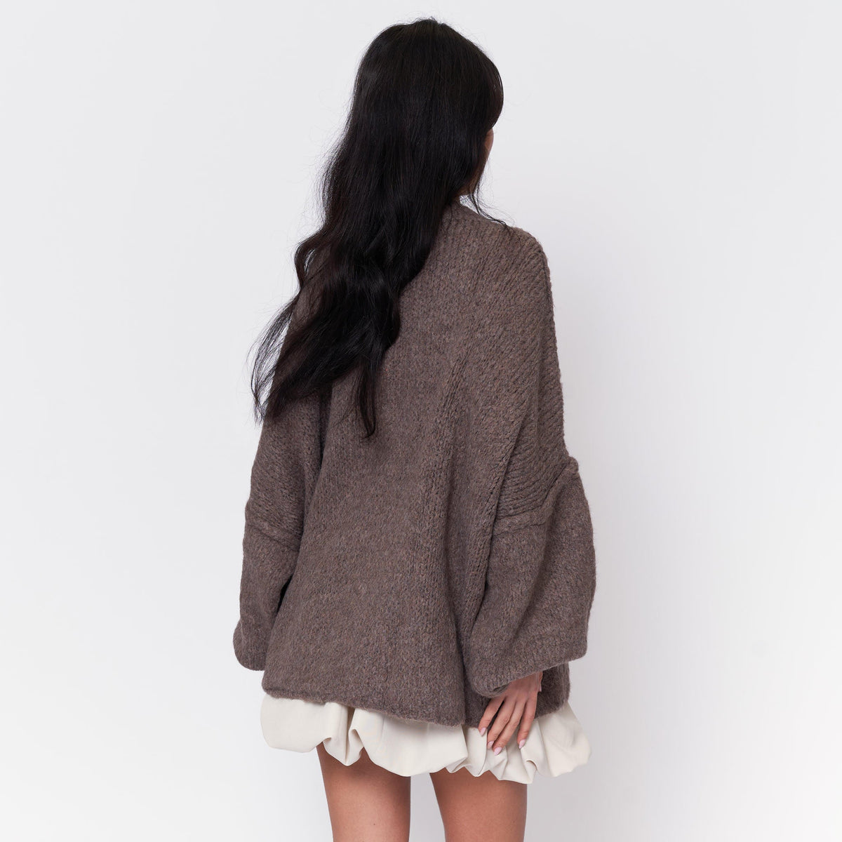 Cárdigan oversize “CozyGlam”