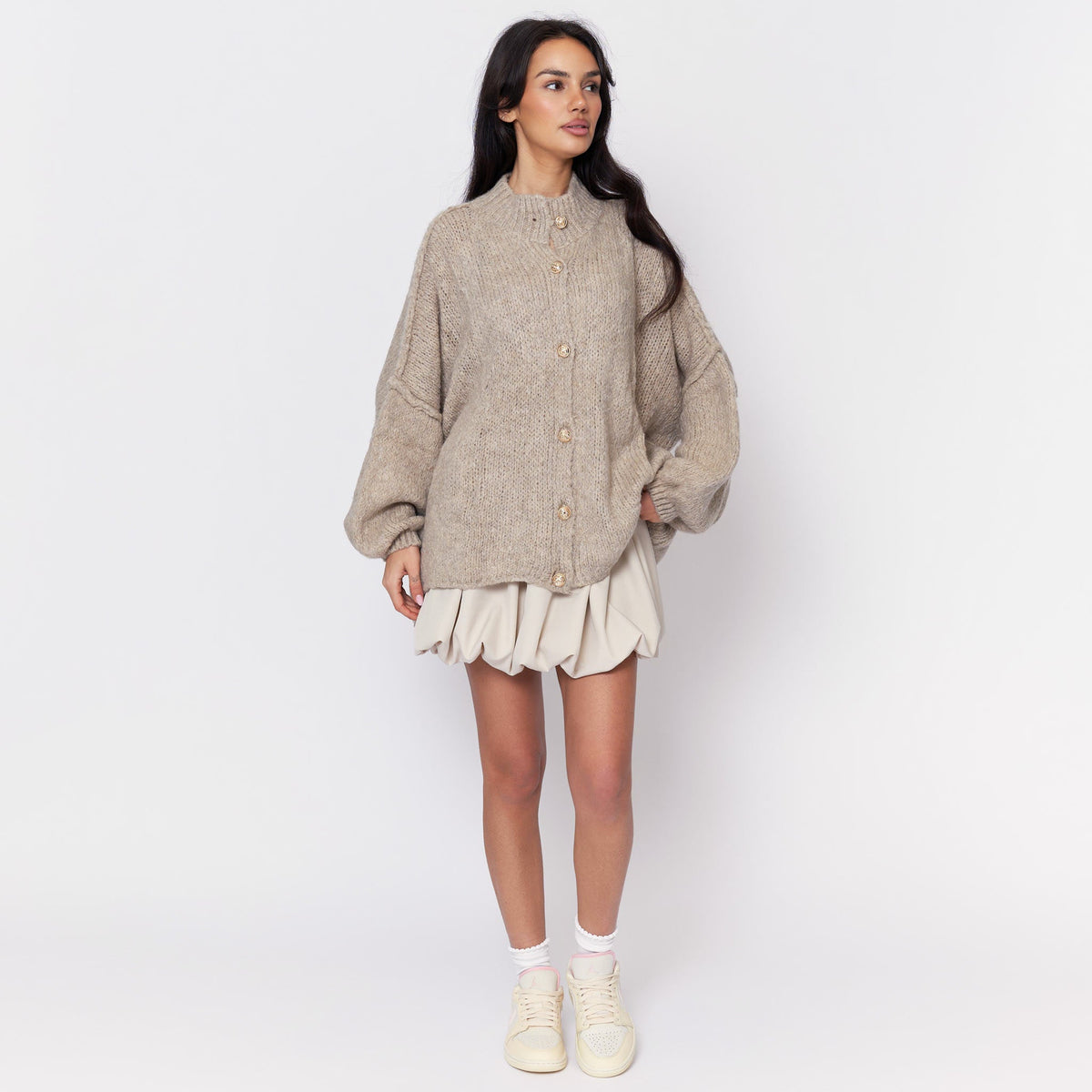 Cárdigan oversize “CozyGlam”
