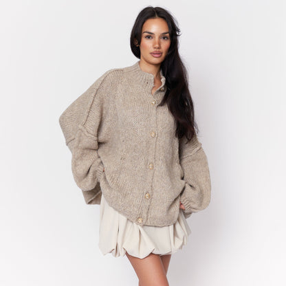 Cárdigan oversize “CozyGlam”