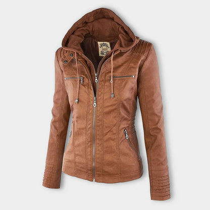 varella| Chaqueta de Cuero Robusta y Elegante