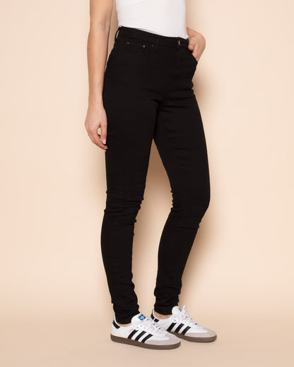 Pantalones pitillo negros